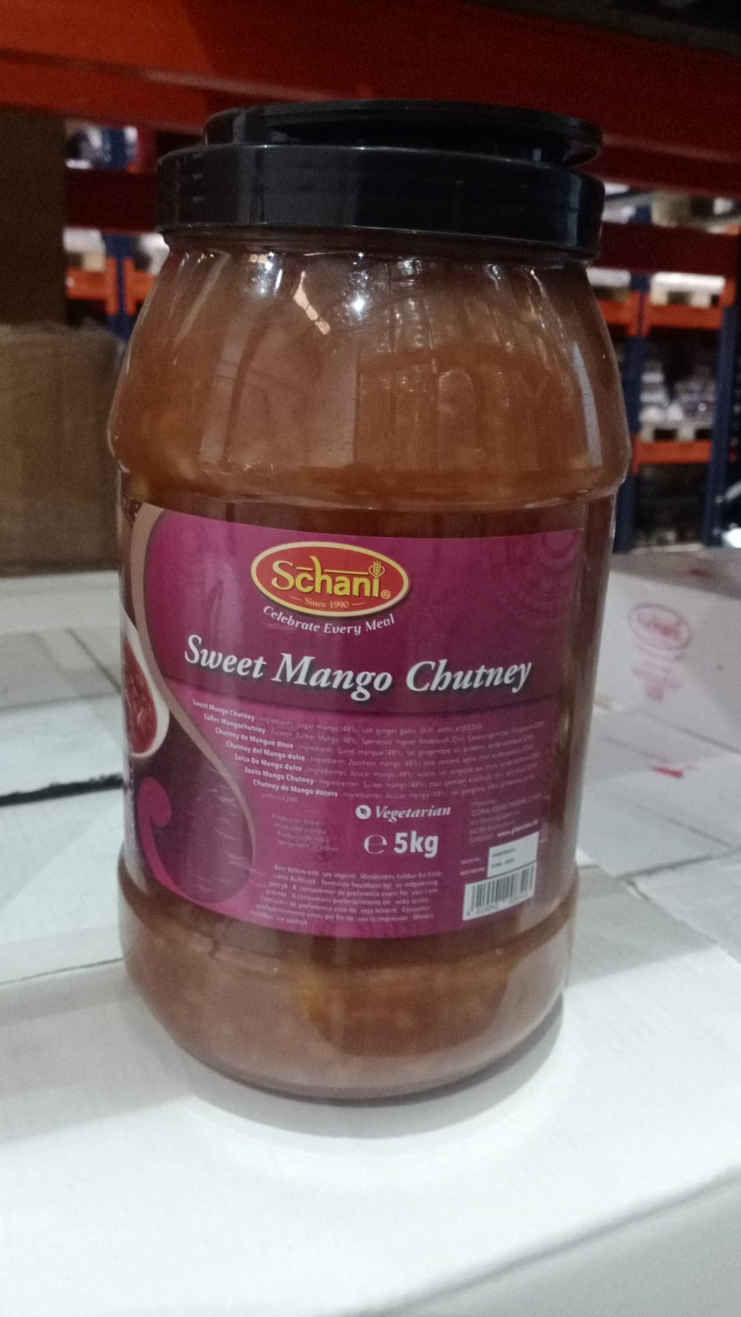 Schani Sweet Mango Chutney 5kgs