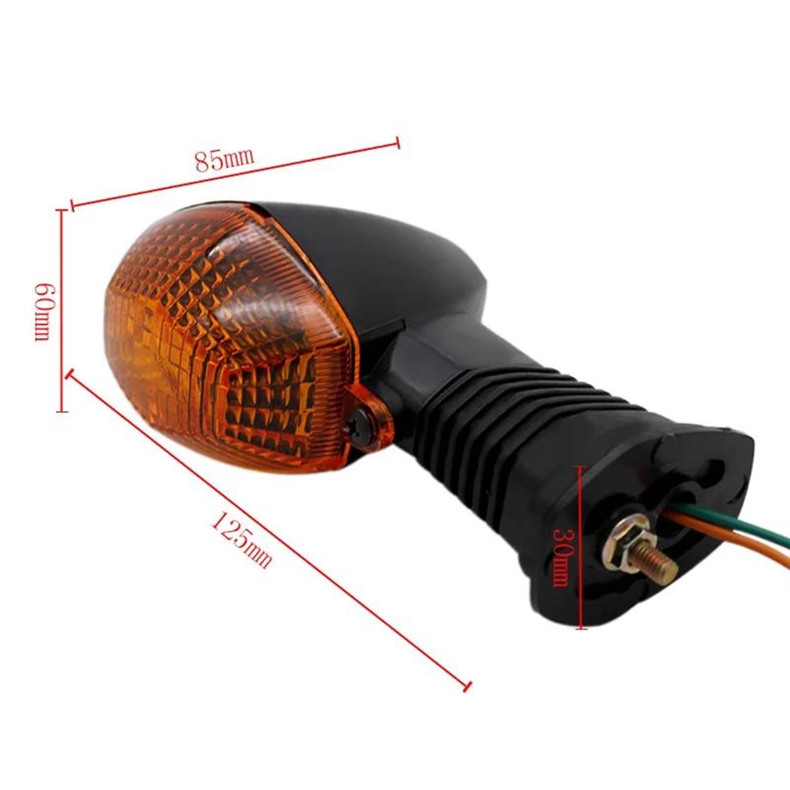 EBTOOLS Sostituzione dei Coperchi della Lampada Dell'indicatore di Direzione Dell'indicatore di Direzione del Motociclo per SUZUKI GSX 650F 2008-2011 per SUZUKI SV 650 N/S