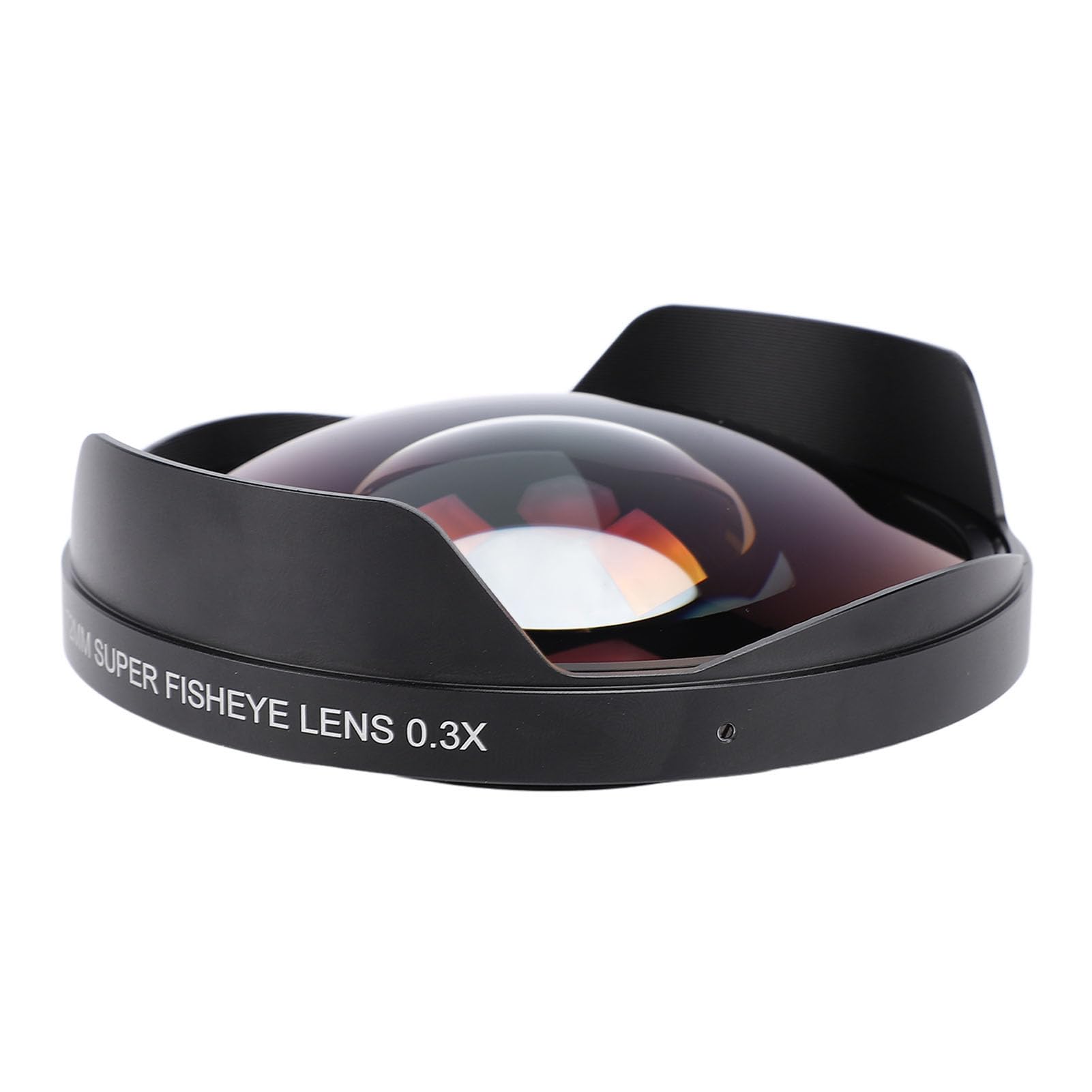 Amazon | フィッシュアイレンズ広角、72mm 0.3x HD魚眼レンズ
