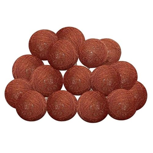 Paris Prix Atmosphera Créateur d'intérieur - Guirlande Lumineuse Led Vita 255cm Terracotta