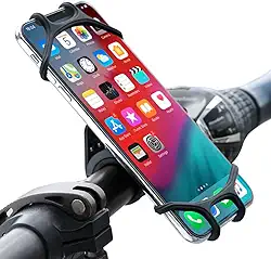 Suporte de celular para guidão de bike bicicleta moto motoboy entregador ifood carrinho de bebê