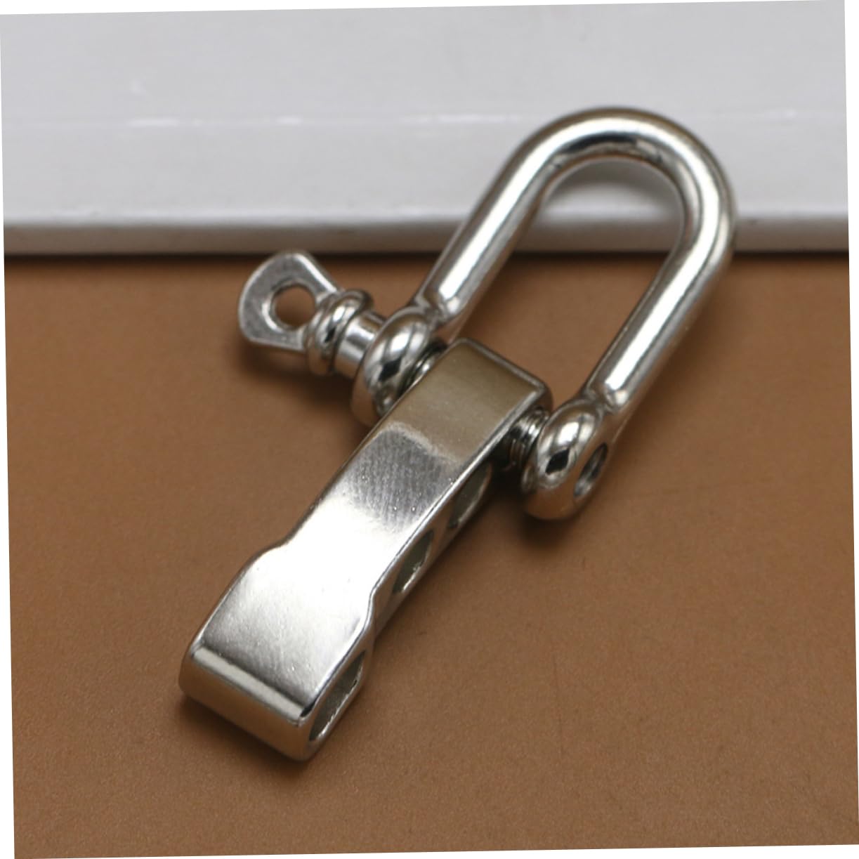 NAMOARLY 10pc Set Marine Grade Rigging Shackles d Ring Bumper Shackles for Chain Bumper Mounting