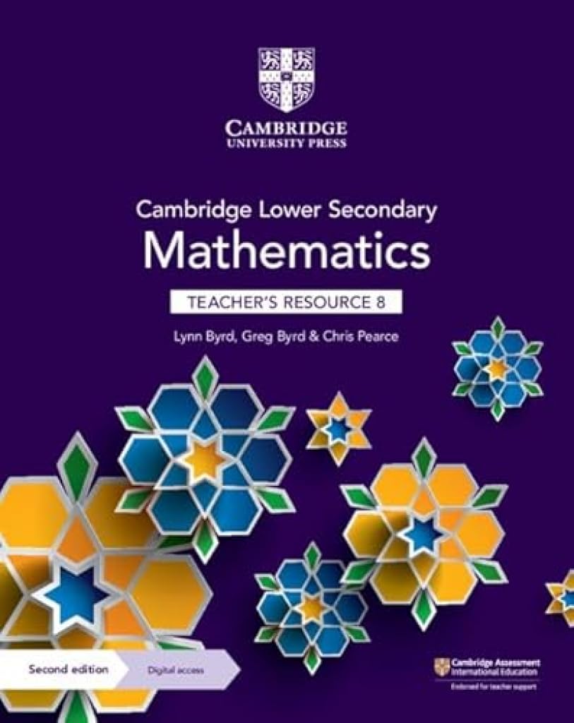 Cambridge Lower Secondary Mathematics Teacher's. Byrd, Byrd, Pearce Paperback**