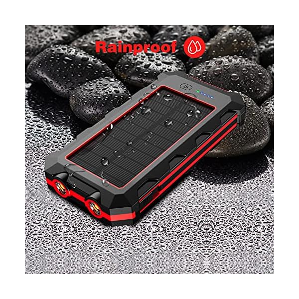 Solar-Power-Bank30000mAh-Portable-Solar-Charger-with-Wireless-Phone-Charger-Compatible-with-All-Cell-Phones-IOS-Android-and-Other-Electronics-Rainproof-Solar-Phone-Charger-with-Dual-LED-Flashlight Solar Power Bank,30000mAh Portable Solar Charger with Wireless Phone Charger Compatible with All Cell Phones, IOS…