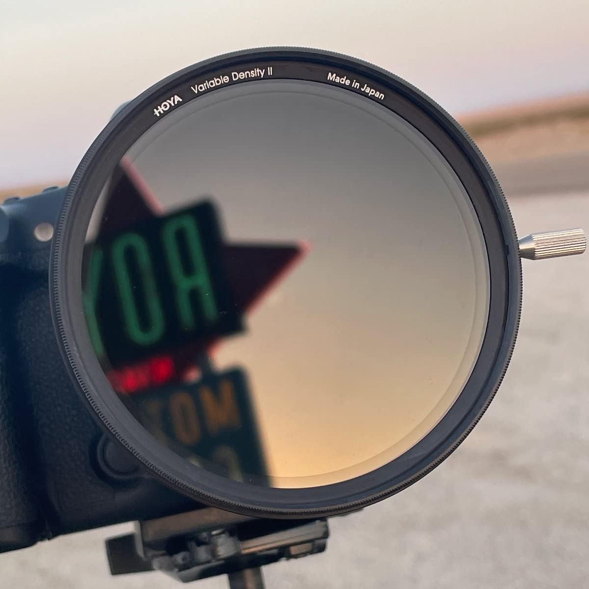 Hoya 67mm Variable ND Filter II – 1.5 to 9 Stops (ND3-400) Density Camera Lens Filter – Multi-Coated Optical Glass & Thin Frame Minimizes Vignetting with Knob for Smooth Rotation (Accepts 72mm Cap)