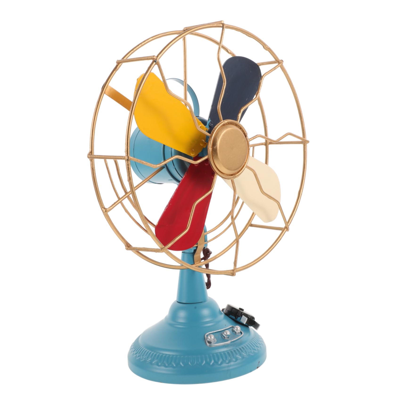 Amazon.com: SEWOART Retro Fan Model Ornament Creative Vintage