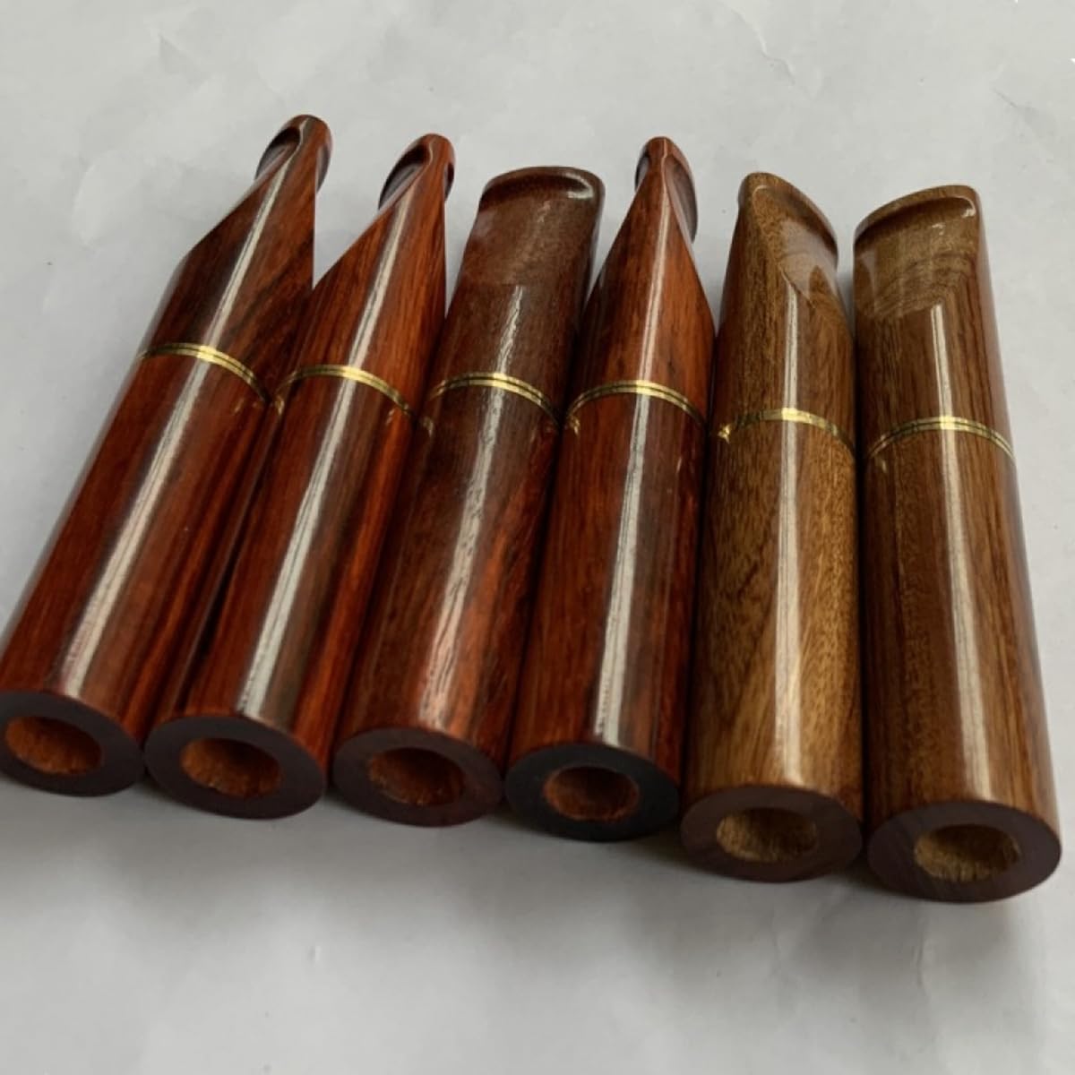 Bocchino per Sigaretta, Bocchino con Filtro, Filtro per Sigarette per Sigarette, Legno Bocchino,con filtro a carbone attivo da 9 mm per uomo(A)