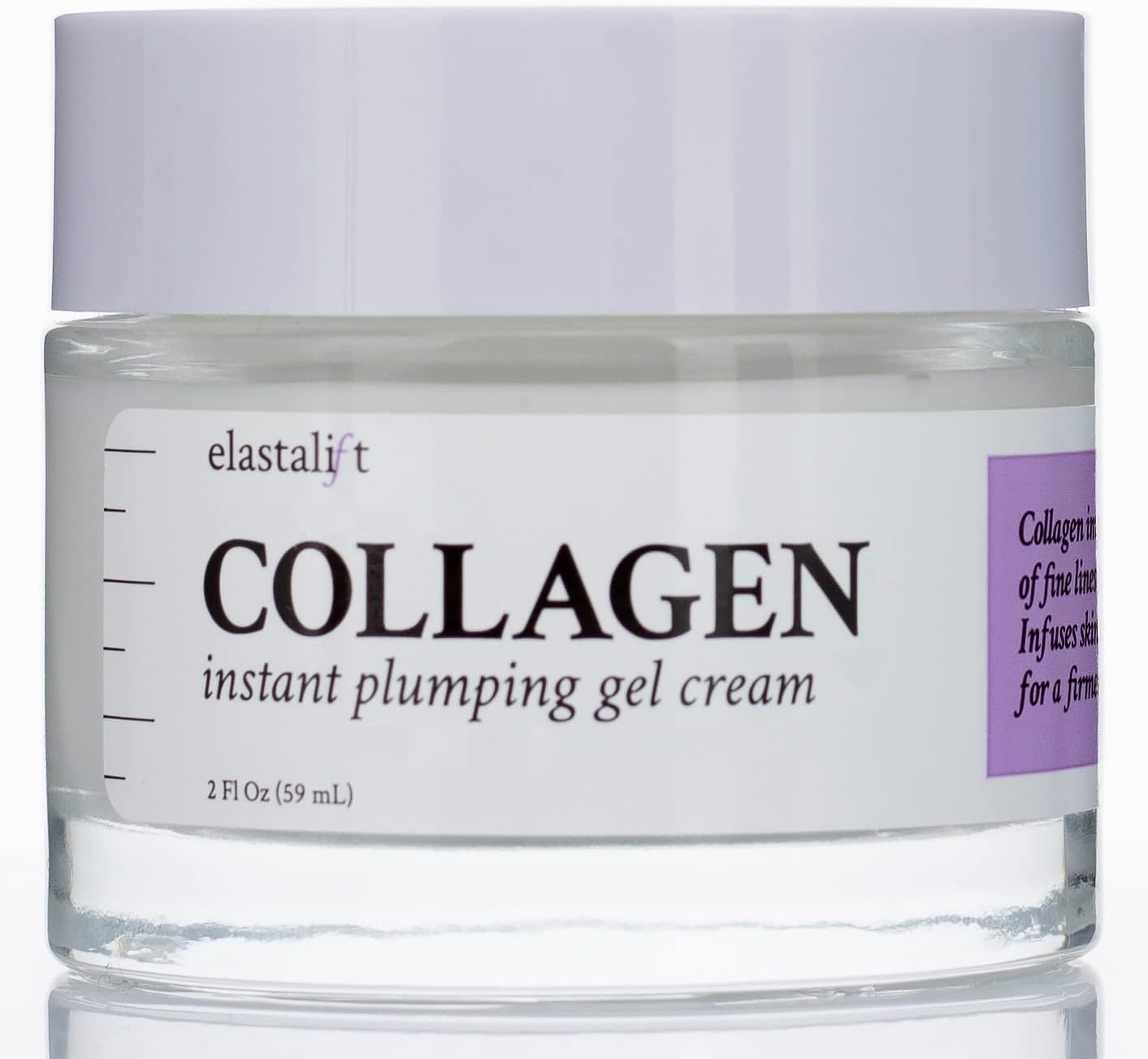 Elastalift Collagen Cream Anti Aging Plumping Lotion For Face | Concentrated Facial Collagen Lotion Skin Care Moisturizer Gel Helps Firm + Smooth Wrinkles & Fine Lines, Collagen Face Cream, 2 Fl Oz