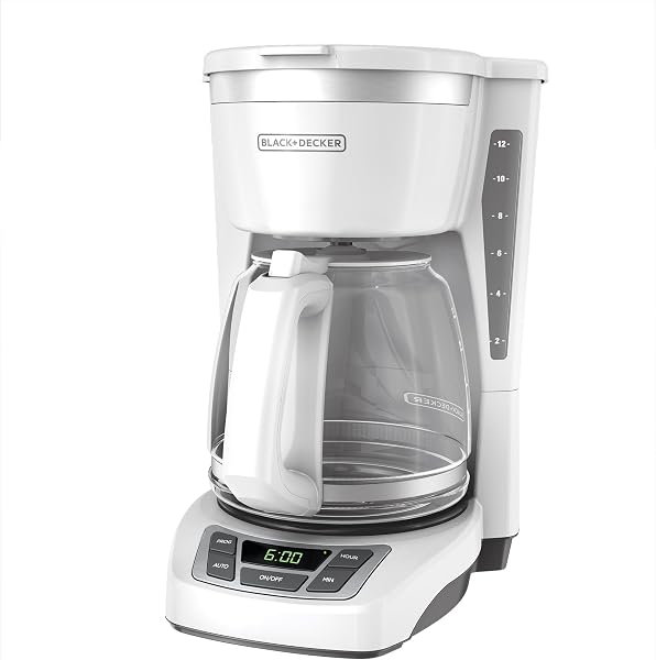 BLACK+DECKER CM1160W-1 CM1160W 12-Cup Programmable Coffeemaker…