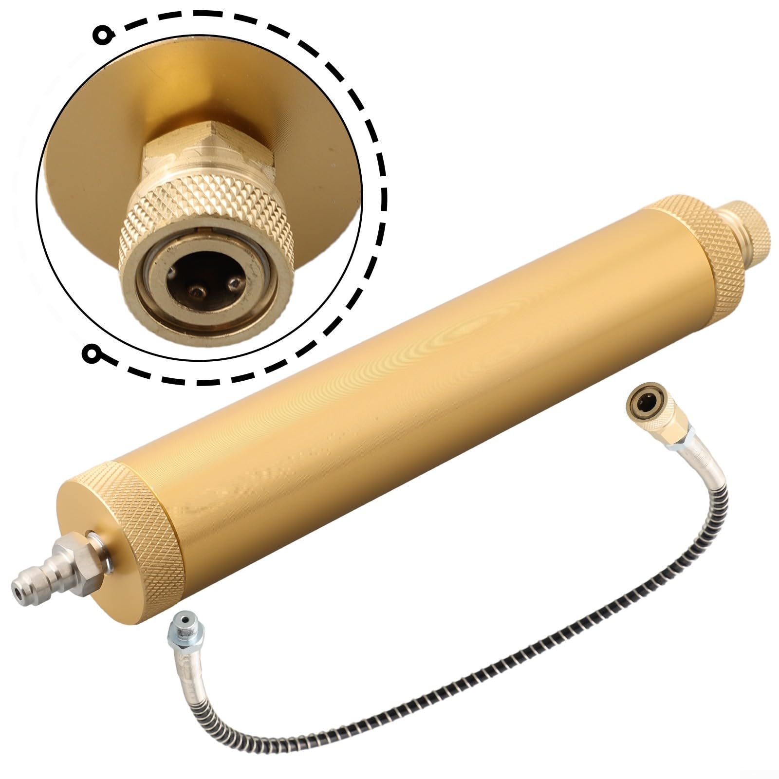Compresseur d'air en aluminium séparateur d'huile et d'eau 4500 PSI Système de filtre avec raccords à connexion rapide pour équipement de plongée