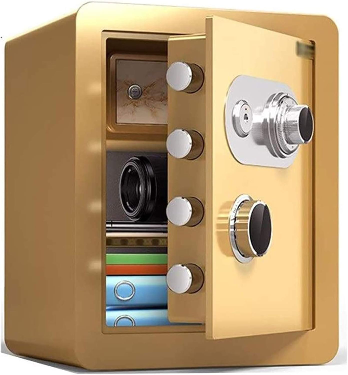 Fireproof Waterproof money safe Box, money safe Cash Boxes Electronic