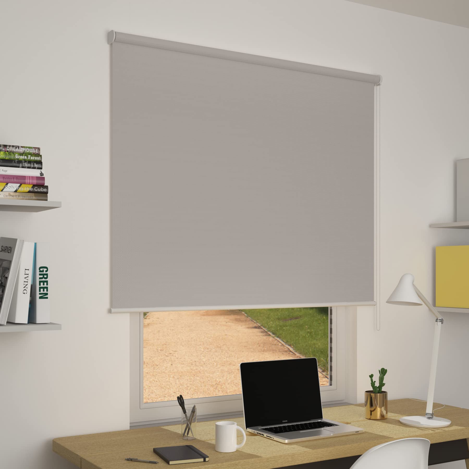 OR Tende - Tenda a Rullo Oscurante SOFT 200x150 cm su misura Personalizzabile per interni per porta finestra e basculante Made in Italy