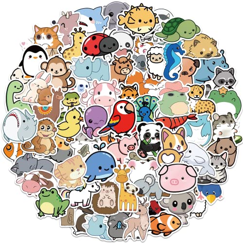 100Pcs Cute Animal Stickers for Kids , Water Bottle Stickers Waterproof Vinyl Hydroflask Phone Skateboard Laptop Stickers, Aesthetic Sticker Packs for Girls Teens 100Pcs Cute Animal Stickers for Kids , Water Bottle Stickers Waterproof Vinyl Hydroflask Phone Skateboard Laptop Stickers, Aesthetic Sticker Packs for Girls Teens
