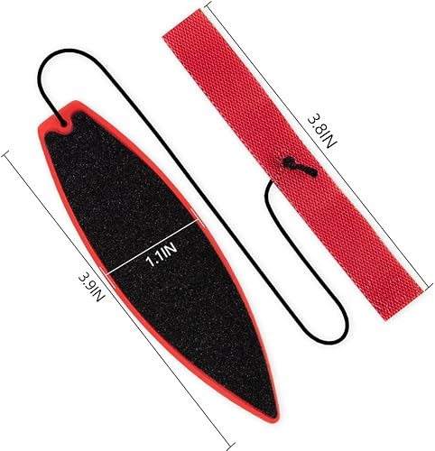 Miniatura 10 de LA KEN DU Tabla de surf con dedos para paseo en automóvil 5 piezas mejoradas de tabla de surf mini tabla de surf