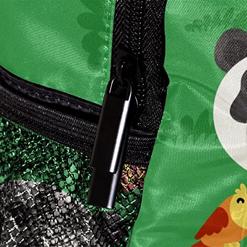 Sac à dos panda vert léger pour soulager le dos
