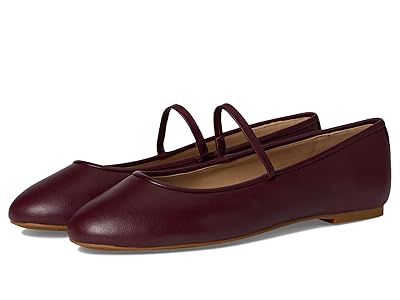 Lauren Ralph Lauren Jayna Nappa Leather Mary Jane Flats Women