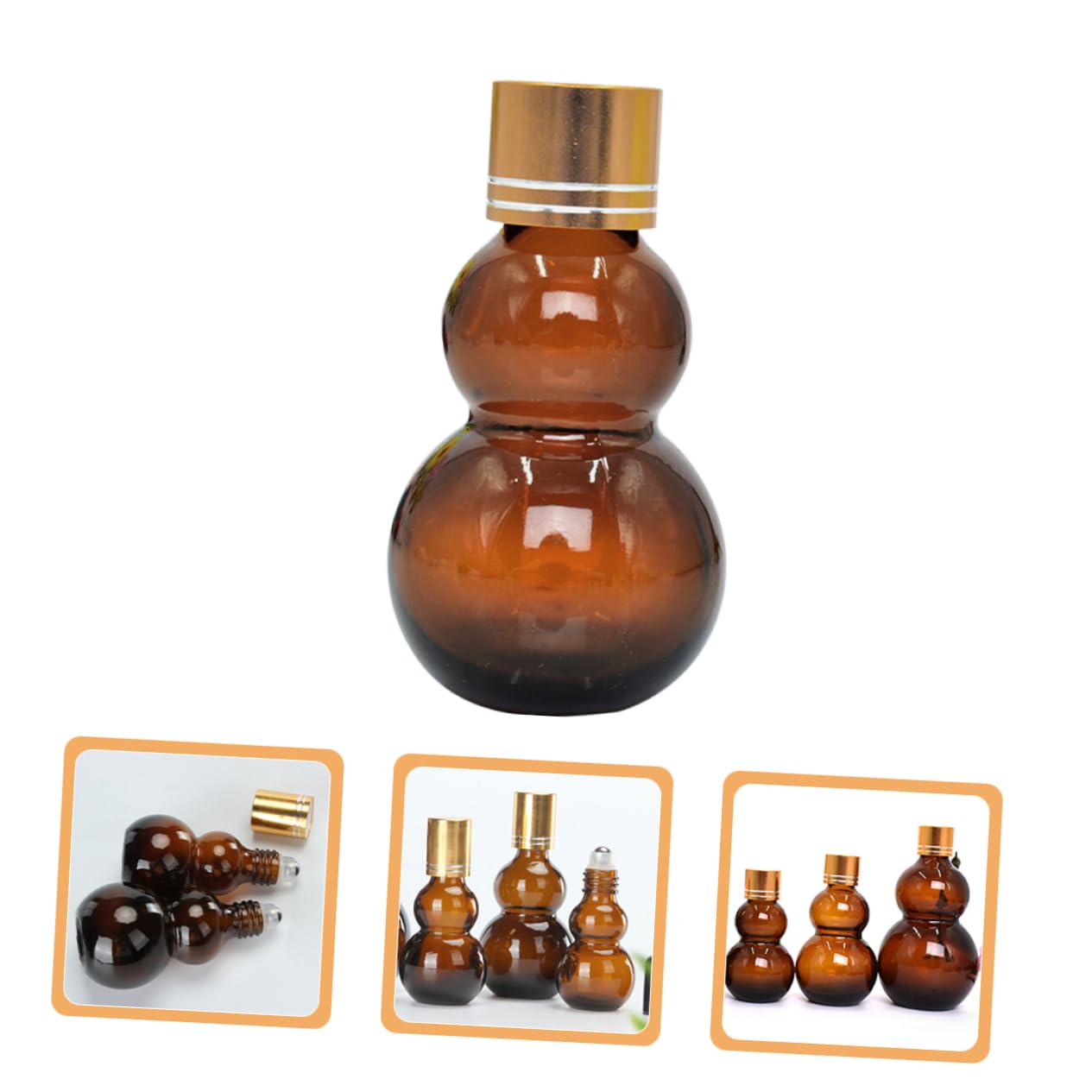 Didiseaon Lot De 3 Petites Bouteilles En Verre Rechargeables De 30 Ml Pour Cosmétiques 5 Pièces X 3