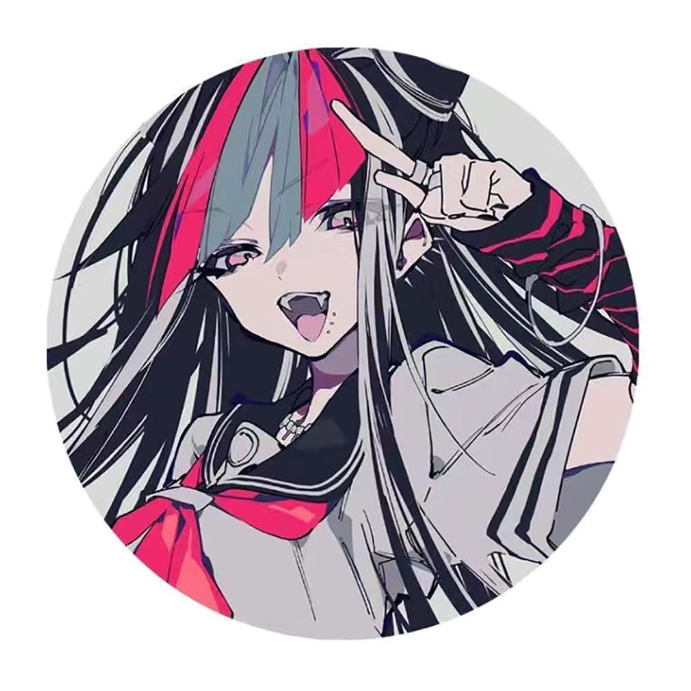 Amazon.co.jp: 赤松楓 缶バッジ ダンガンロンパ 非公式 霧切響子 七海 