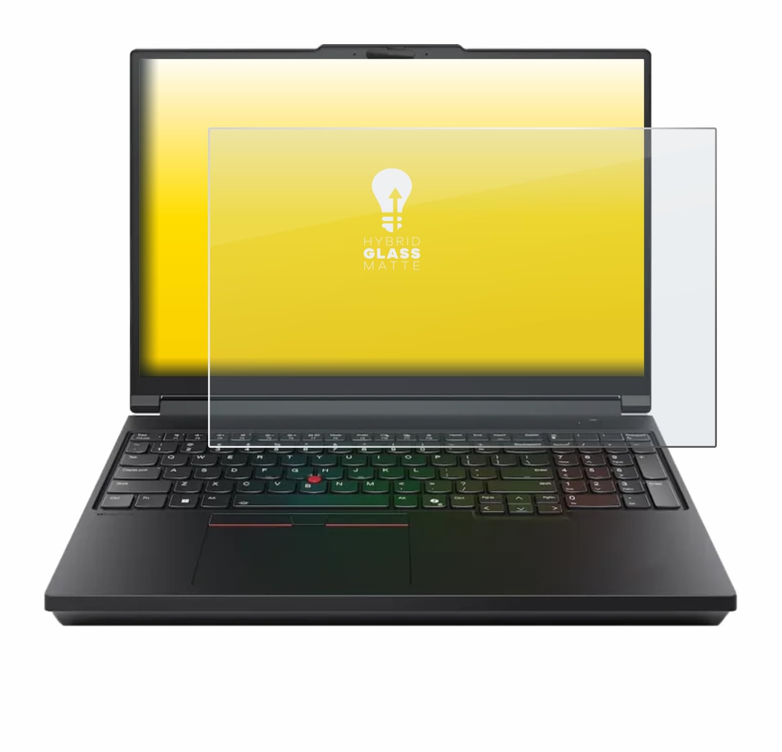 upscreen Protector Pantalla Cristal Mate para Lenovo ThinkPad T16g Gen 3 16" Protección Anti-Reflejos – 9H Dureza