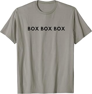 Box Box Box F1 T-Shirt
