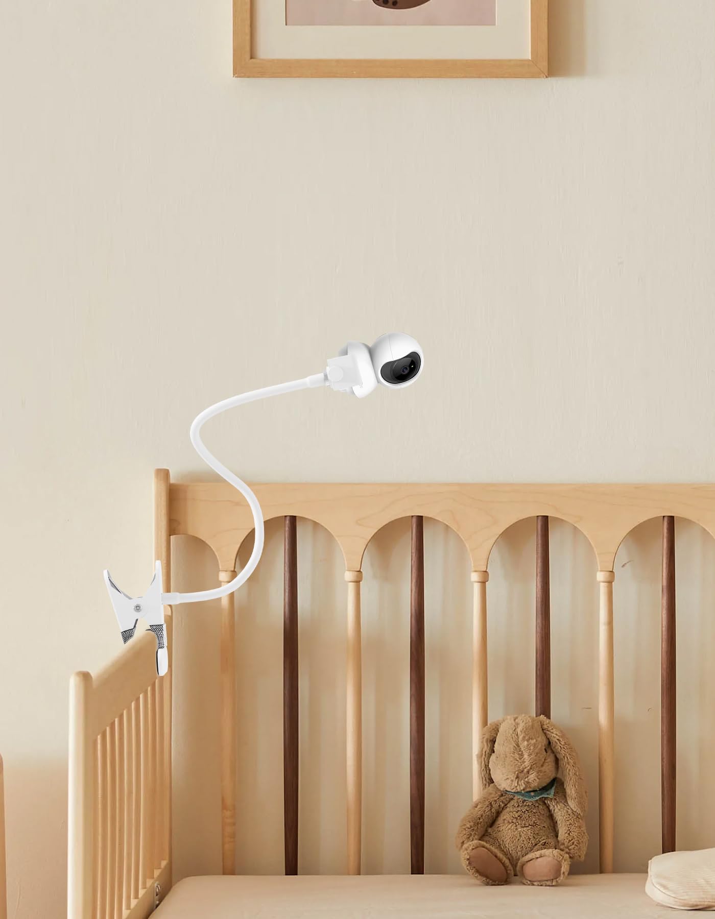 Soporte Universal para Monitor de Bebé GHB Camara,Philips Avent/Momcozy/ieGeek BOIFUN/GHB/Hellobaby,Soporte Flexible para Cámara de Bebé con Rosca 1/4",Compatible con la mayoría de vigilabebés