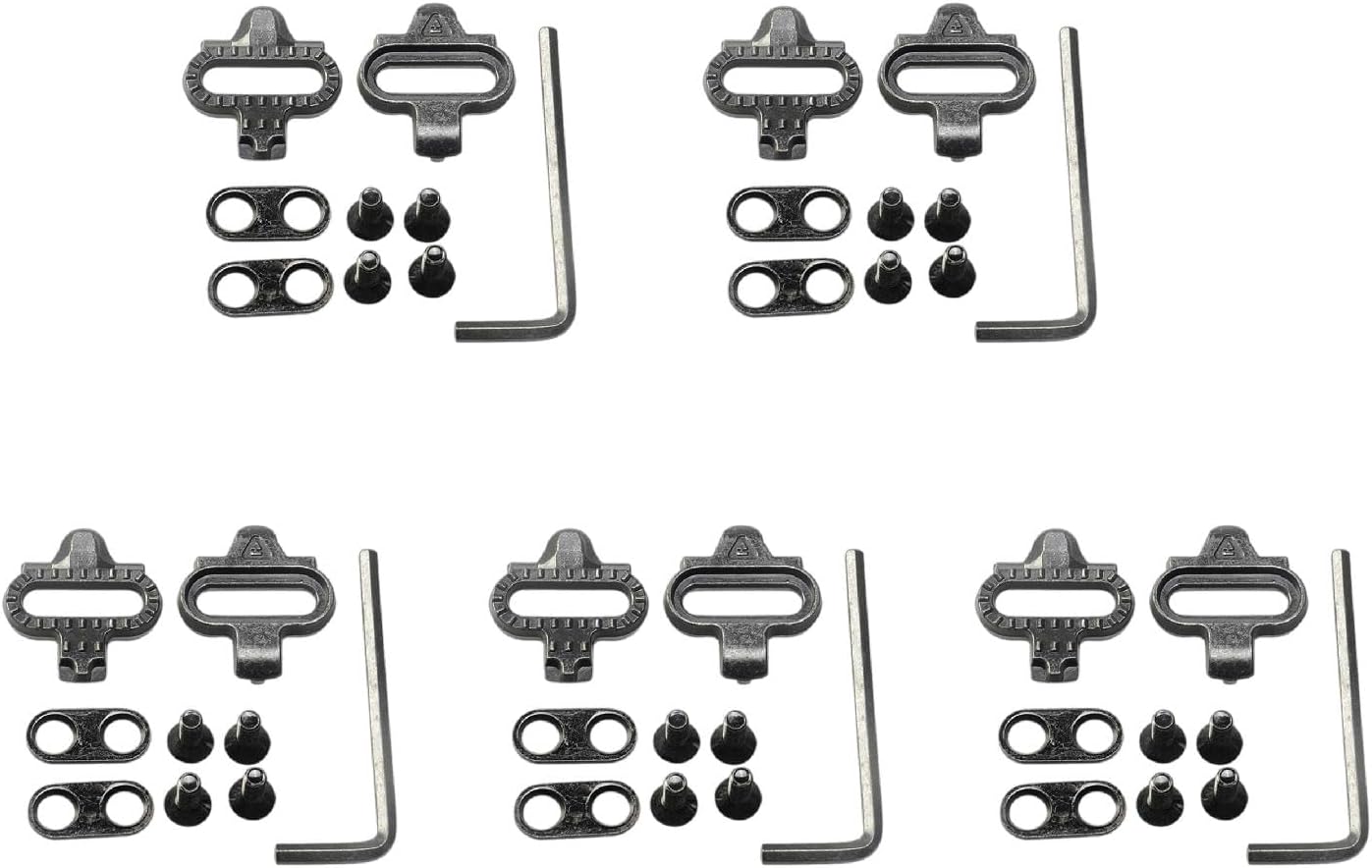 Mountain Bike Cleats for SH51 Set Multi-Release Pedal Cleat Cycling Shoe Bike Riding Bicycle Shoe Cleats