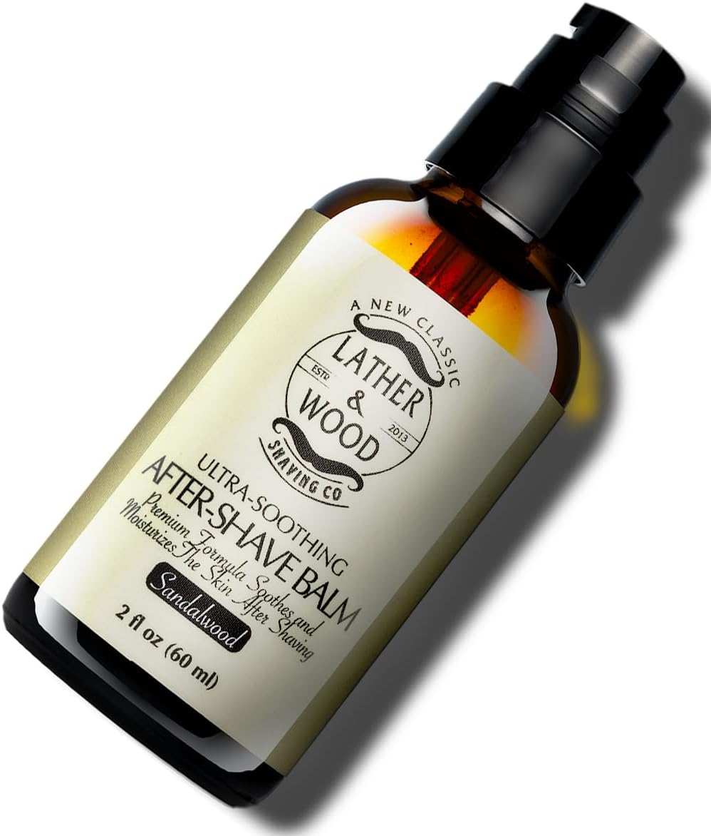 Best Aftershave Balm, Sandalwood Scent, Premium Aftershave