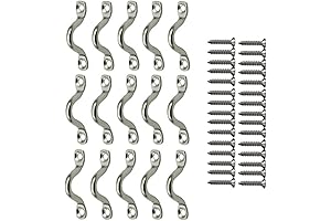 Rust-Resistant Tie-Down Anchor: 15Pcs M5 316 Stainless Steel Bimini Boat Top PAD...