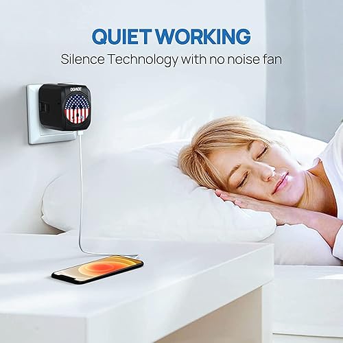 Miniatura 7 de DoAce - Convertidor de voltaje de viaje de 220 V a 110 V, convertidor de voltaje de viaje de 2000 W para secador de pelo, alisador de pelo,