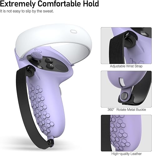 Miniatura 5 de for Oculus Quest 2 Accessories Face Cushion Cover for Quest 2 Contorller Grips Lens Cover VR Silicone Covers VR Shell Cover Thumbsticks Covers for