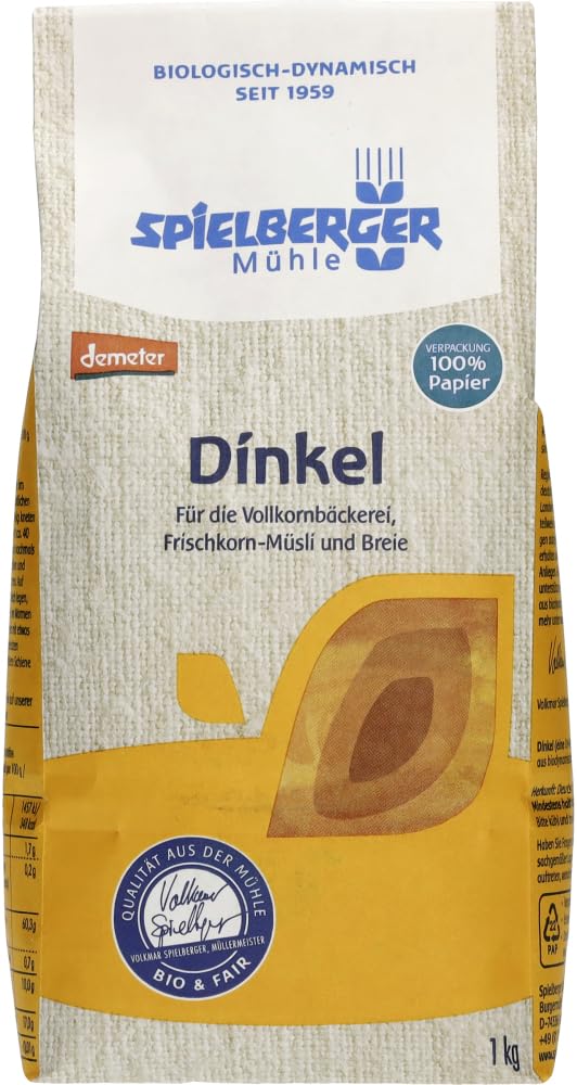 Dinkel, demeter 18 x 1 kg