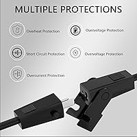 Vista 6 de Cable de alimentación universal de 29 V 2 A para silla reclinable, transformador de conmutación CA/CC, compatible con Lazy Boy, sofá, escritorio