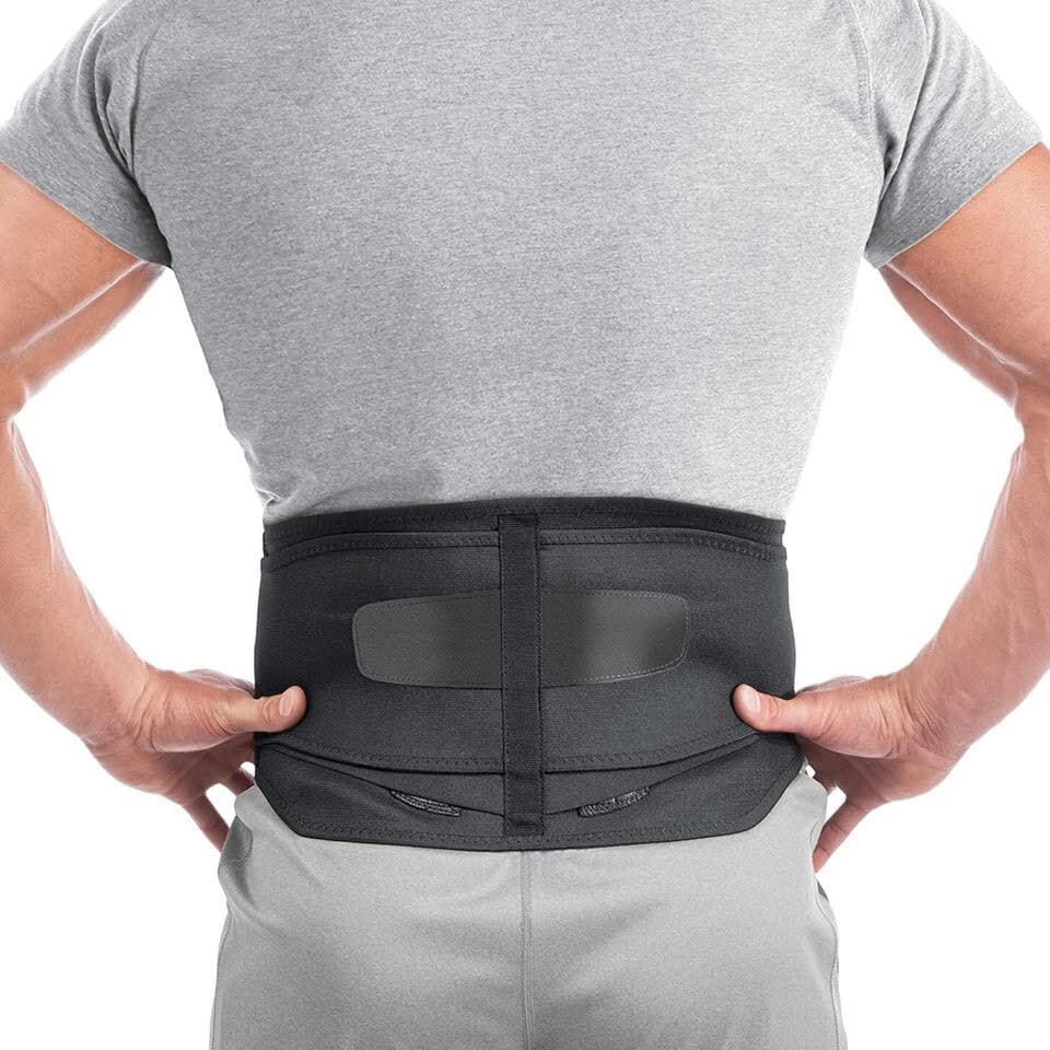 Faja lumbar ajustable XL cinturón para proteger la espalda en el trabajo y entrenamientos