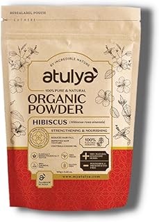 Atulya Pure & Natural Hibiscus Organic Powder | Reduce Hair Fall & Excess Oil | Hibiscus Powder for Hair Growth | Preservative Free | Suitable for All Hair Types| 100g-picture-25