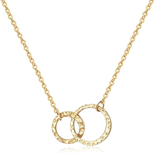 Collares delicados para mujer, collares en capas, collar de gargantilla chapado en oro, joyería para mujer