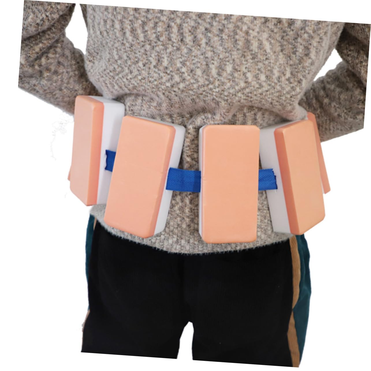 GANAZONO 2Pcs Swimming Float with Kickboard and Clip Plate for Beginner Swim Training Lightweight for Confidence Water for Pools and Beaches