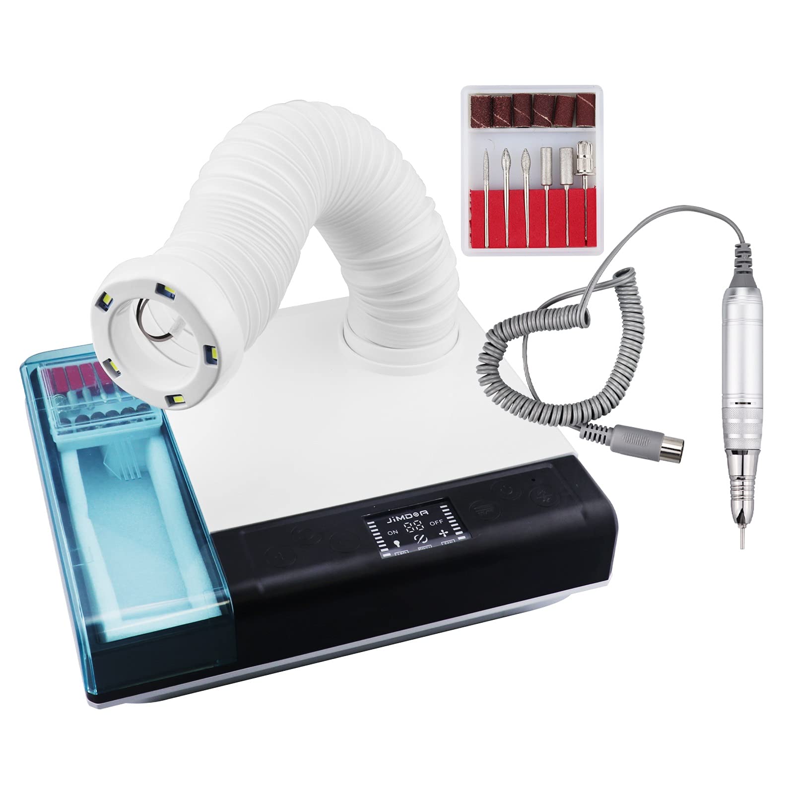 Laboratorio colector de polvo Partes de aspirador Taladro de la máquina 3 LED Iluminación para Dental y Nail Art Beauty Equipment
