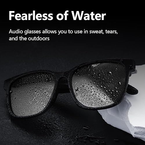 Miniatura 3 de Gafas de sol inteligentes con Bluetooth, gafas de audio con altavoces