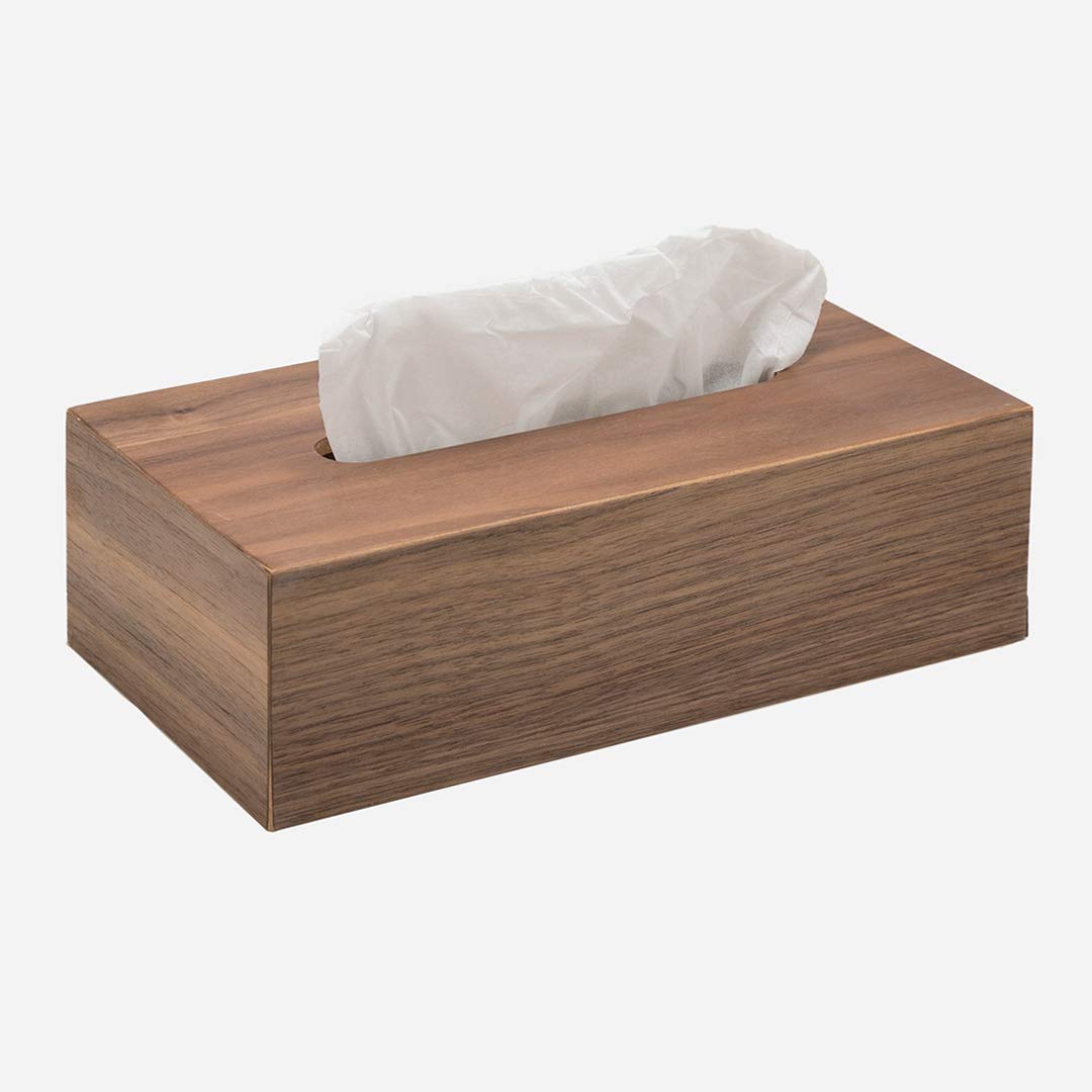 Amazon｜[ケユカ] KEYUCA クラスタ ティッシュボックス (ウォルナット
