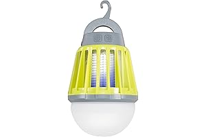 Stansport 2-in-1 Lantern Bug Zapper: Illuminate Your Campsite with Pest-Free Serenity