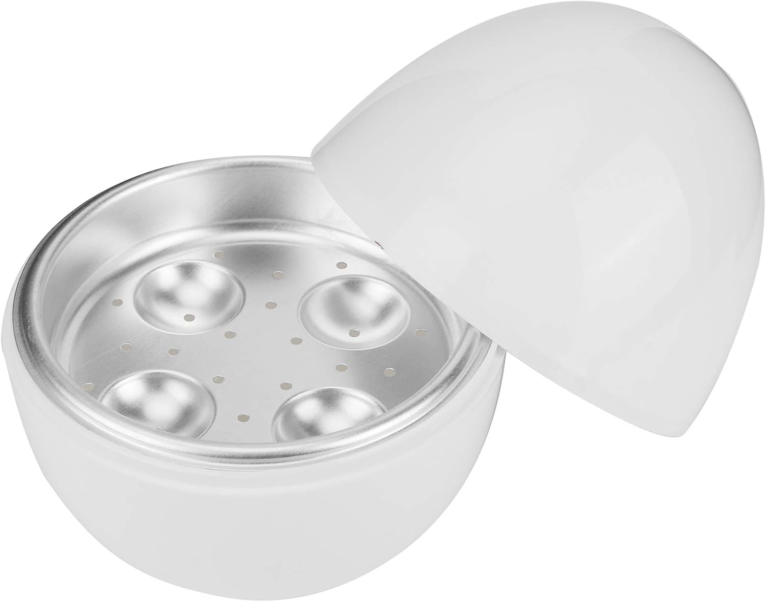 Egg Cooker Egg Boiler Microwave Boiler Steamer for 4 Eggs