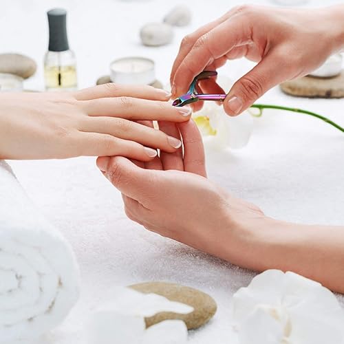 Miniatura 35 de Mudder 3 paquetes de alicates de cutícula, cortador de cutícula, de acero inoxidable, profesional, cortadora de cutículas de uñas, cuchilla