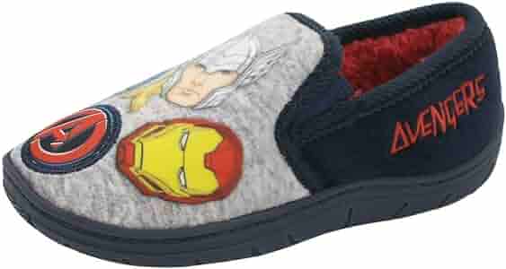 Semelle Antidérapante Chaussons Marvel Avengers Pour Garçon - Taille 28-36 EU - Chaussons Maison Enfants