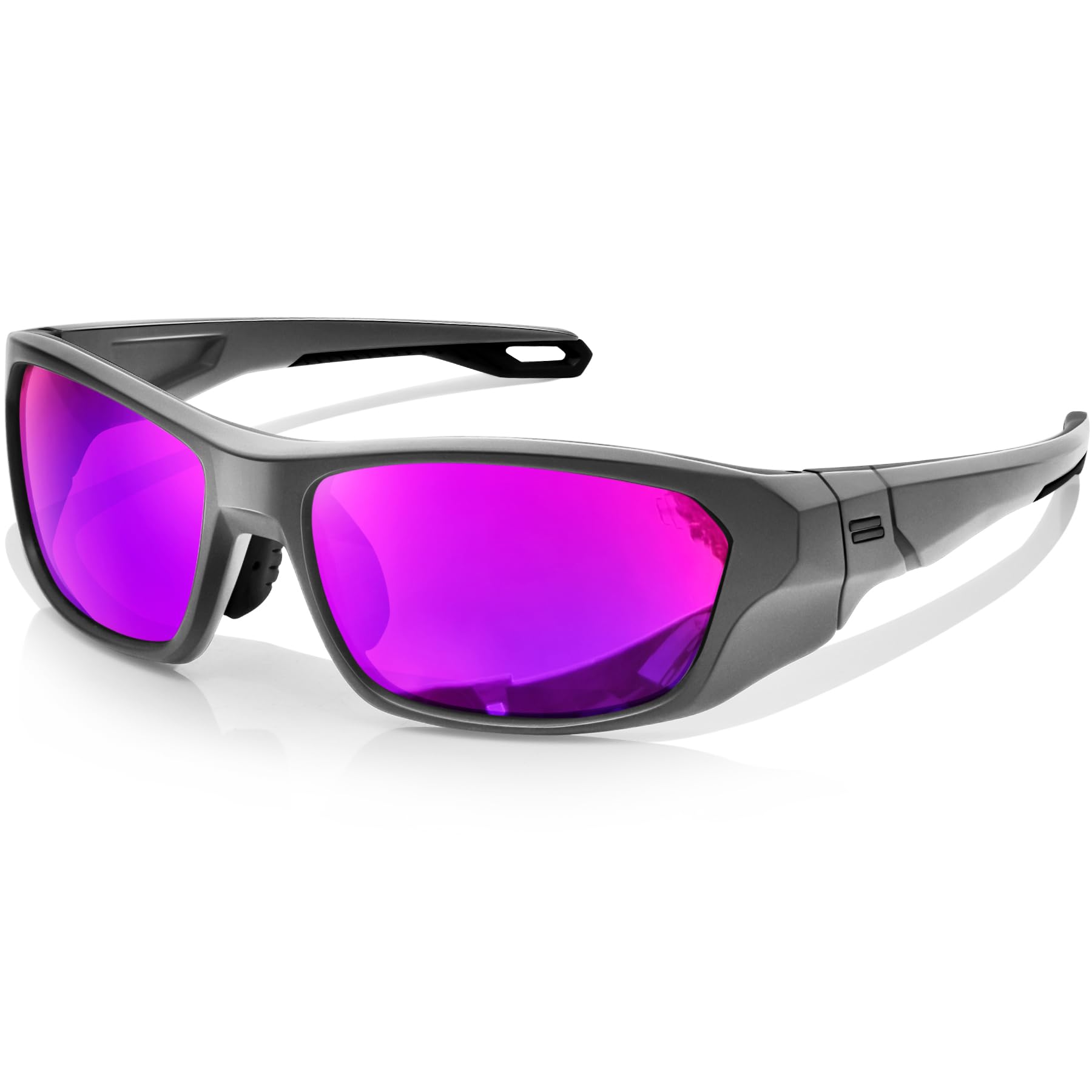 KANASTAL Gafas de Sol Hombre Deportivas Polarizadas Mujer Moradas UV400