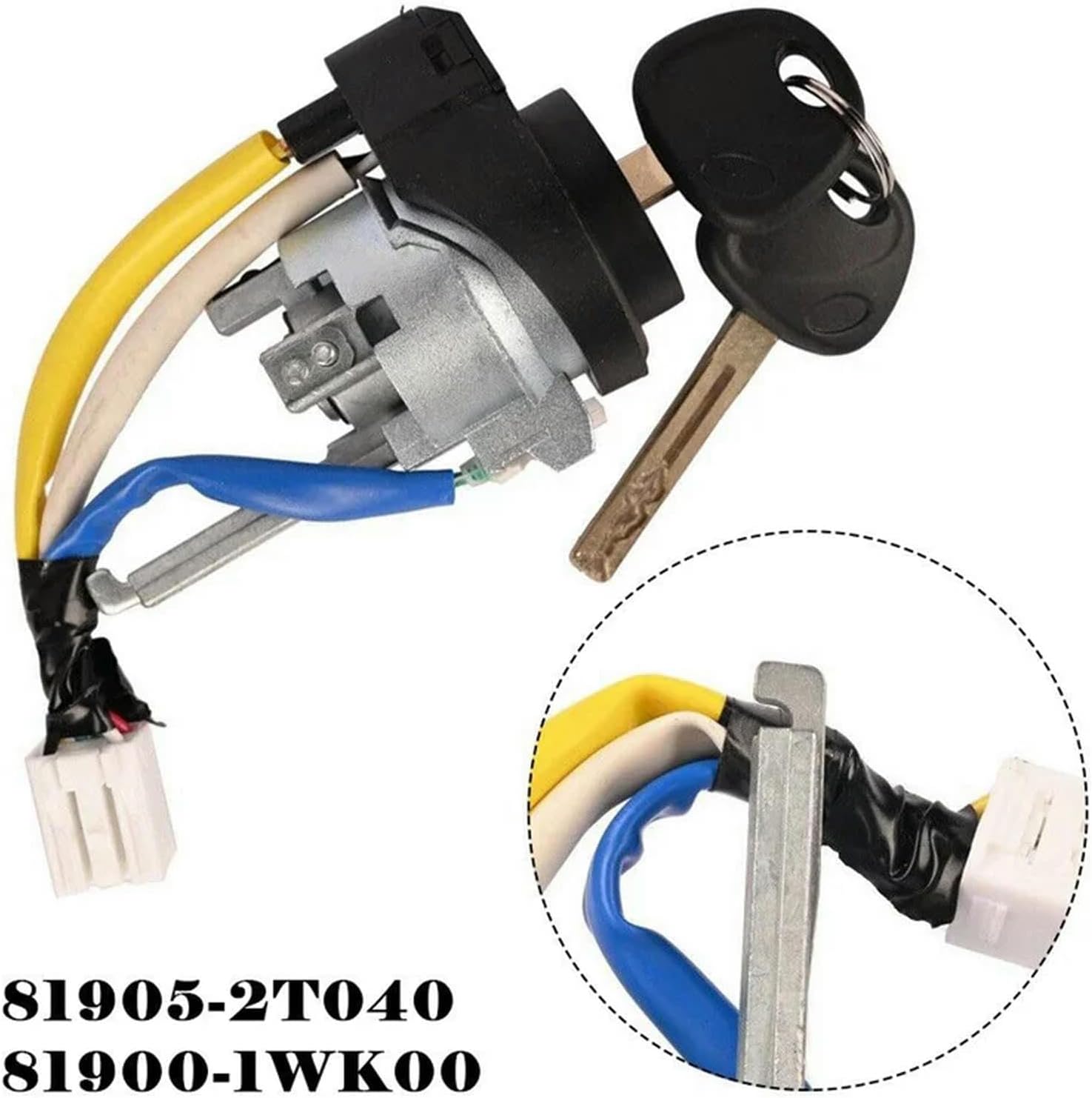 81900 1wk00 81900 1wk00 Car Ignition and Door Lock Cylinder Switch with/2 Key for Kia Optima 2011-2015