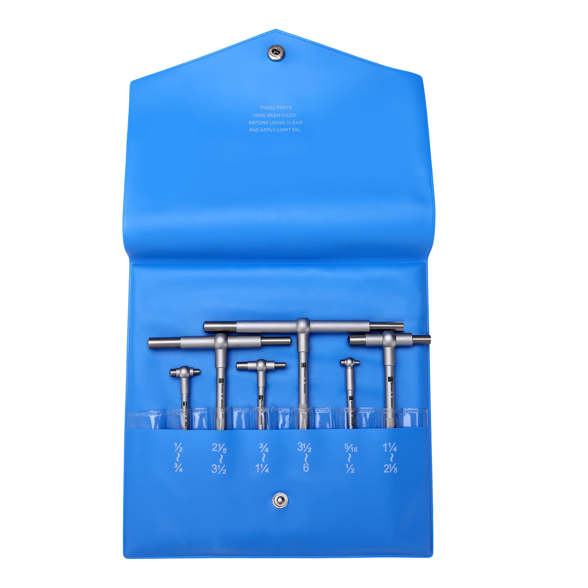 TESA Brown & Sharpe 599-591-20 Telescoping Gauge Set, 6 Pieces — Amazon image 3