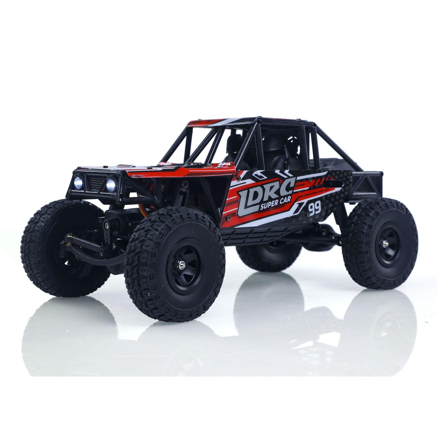 Amazon.com: wheelfun LDRC Ld18499 1/18 2.4G RC Climbing Car 4 * 4