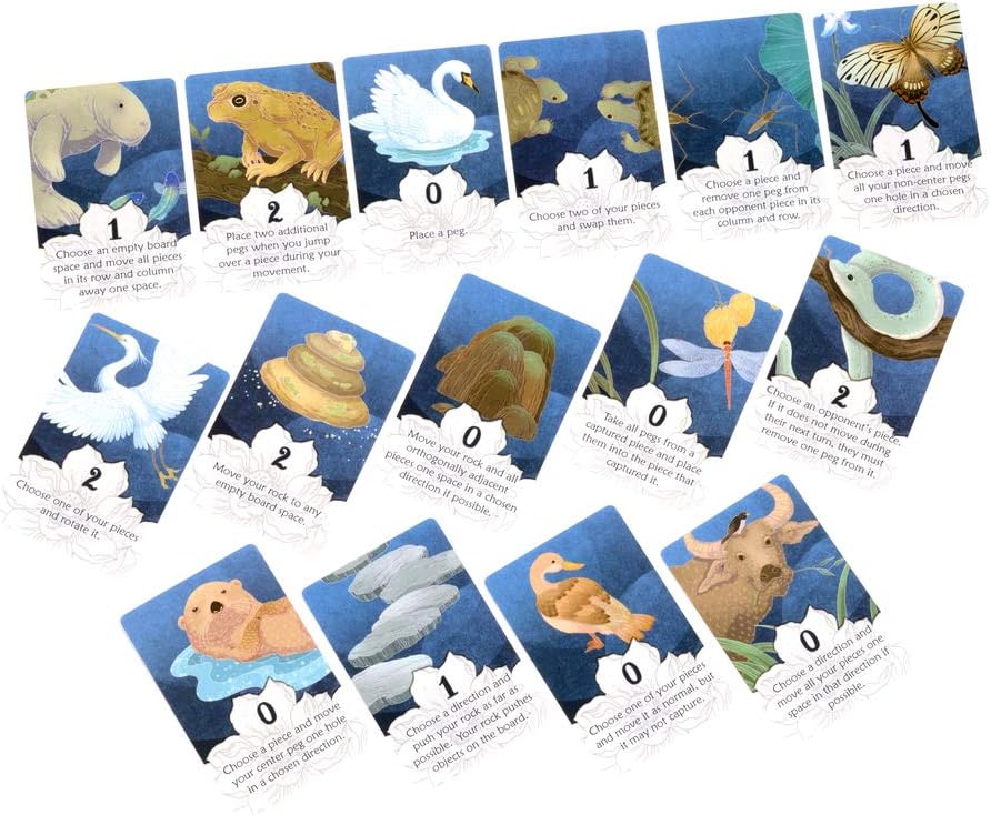 Adam's Apple Games Thrive Pond Life - Board Game Expansion kit. Adds 3-4 Players and Pond Creature abilities.