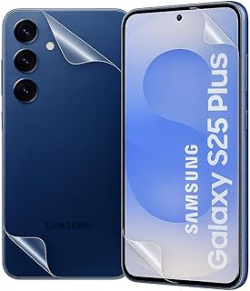 ARROWS Flixable Hydrogel Front and Back Coverage Screen Protector for Samsung Galaxy S25 plus, Ultra-Thin, Anti-Scratch, Crystal Clear (Not Glass)