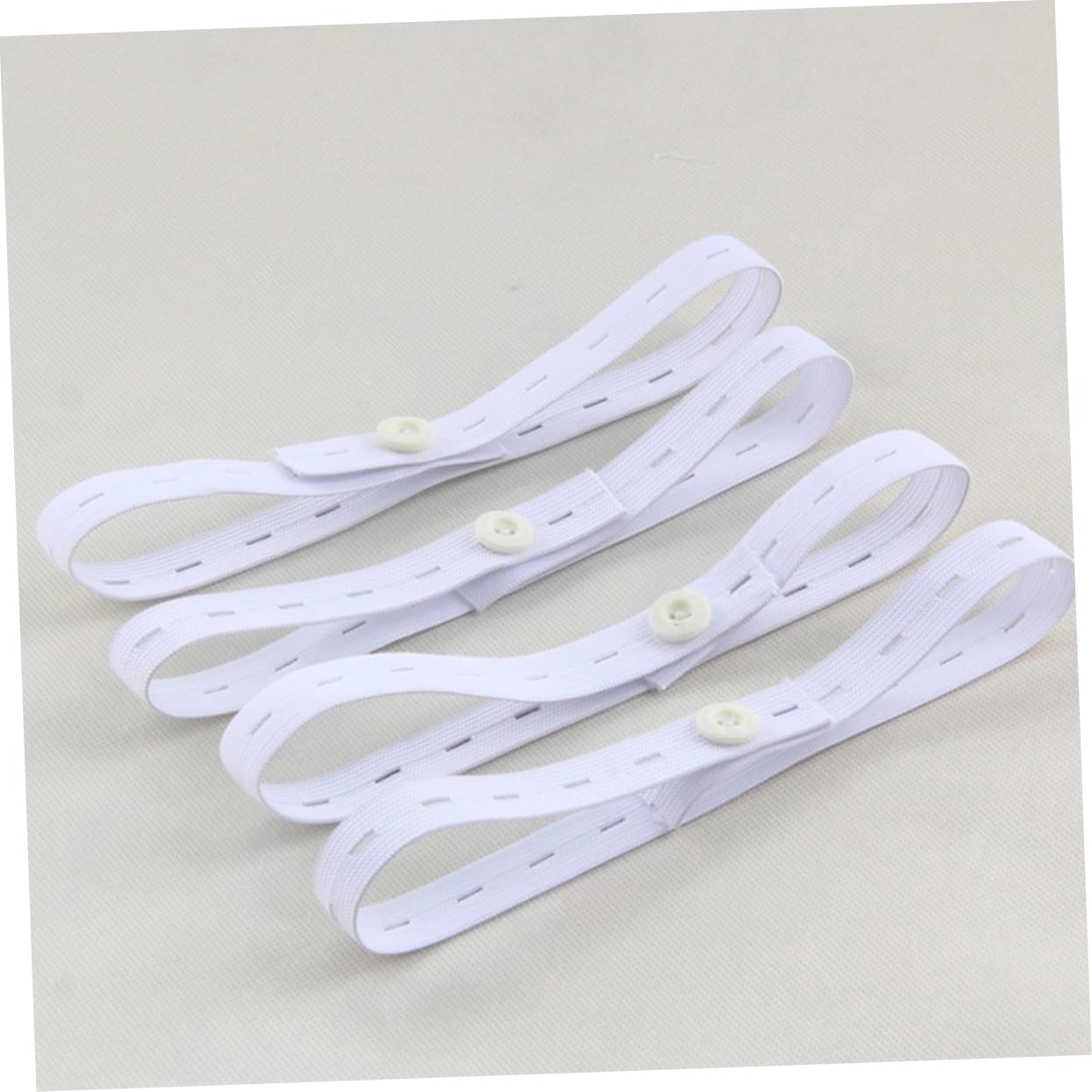 BESTonZON 15 pezzi Fibbia Per Pannolini Regolabili Cintura Fissaggio Elastica